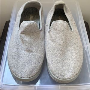 Allbirds wool slip ons, barely worn!
